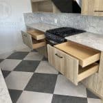 Complete Kitchen Renovation Burnaby, Kitchen Cabinets and quartz countertops