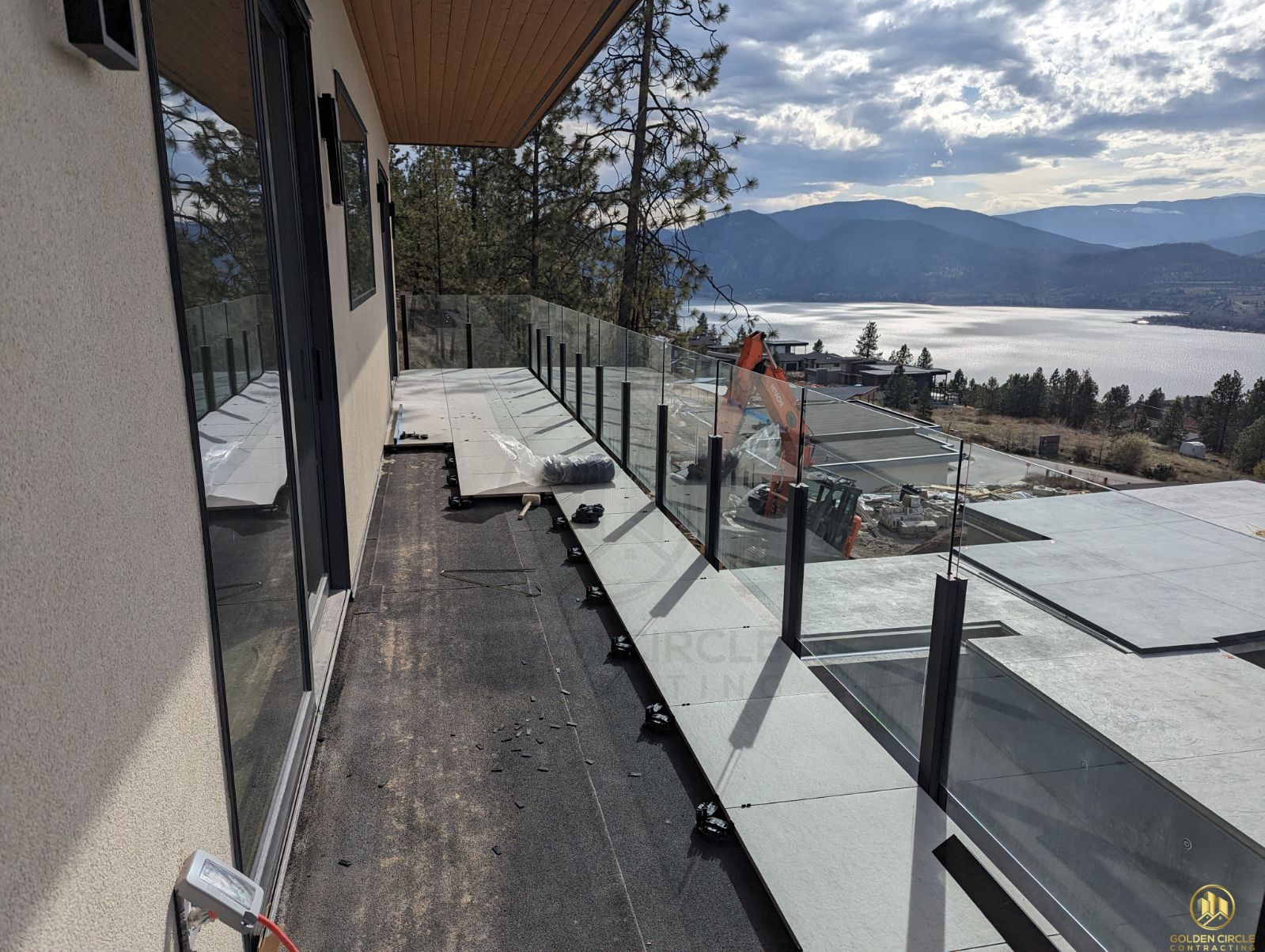 Pedestal tile supply and installation